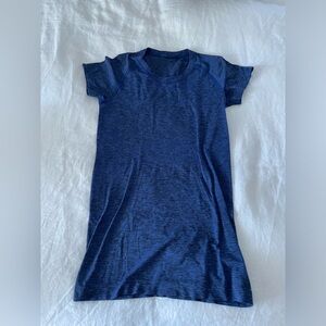 Lululemon blue Swiftly Tech short sleeve
